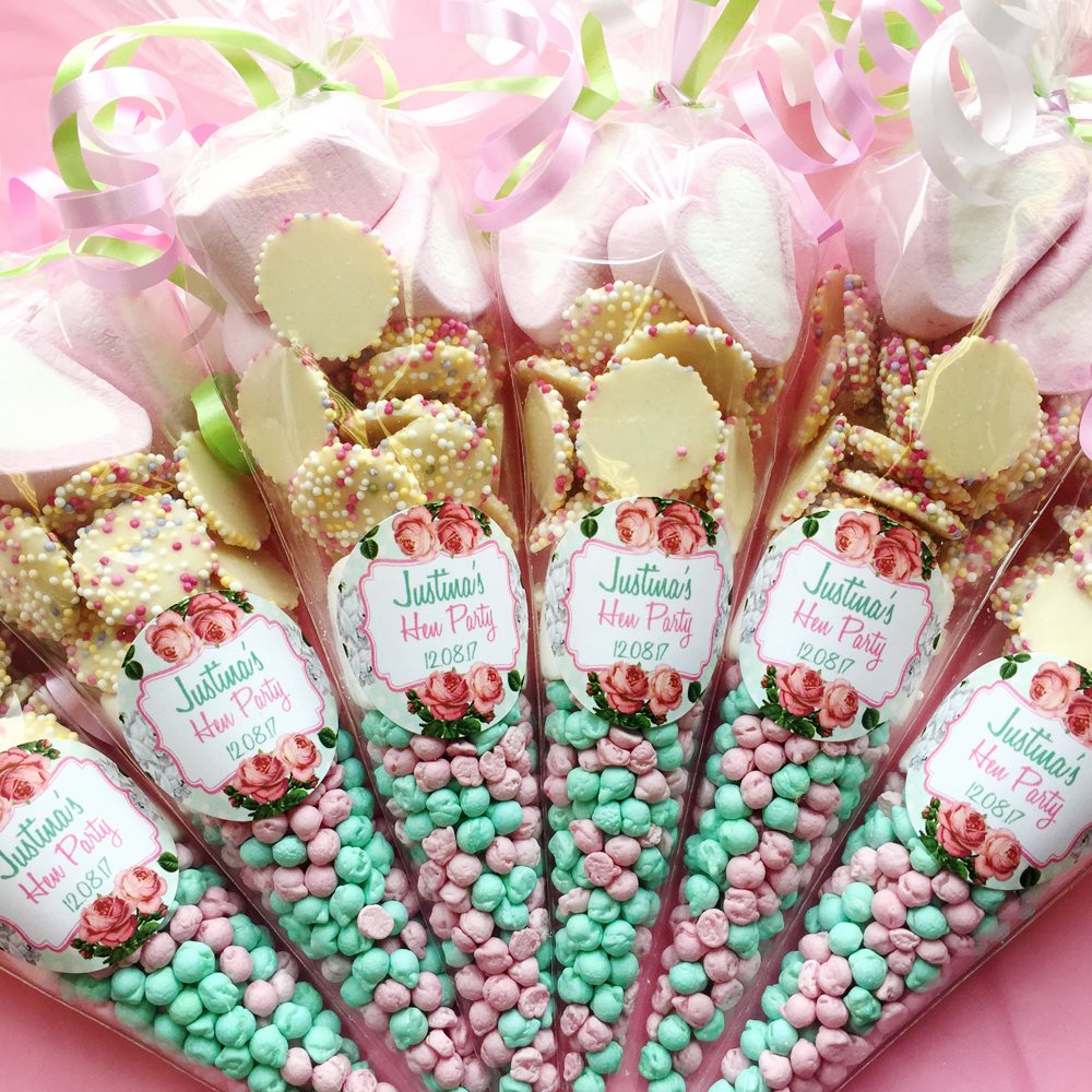 Hen Party Vintage Tea Sweet Cone