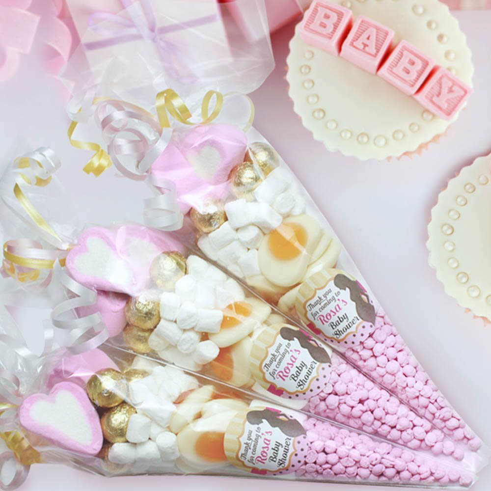 Baby Shower Sweet Cones