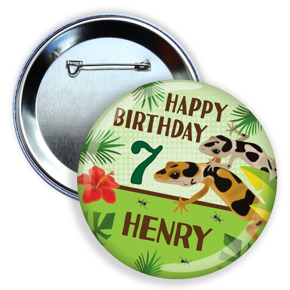 Creepy Crawly Birthday Badge