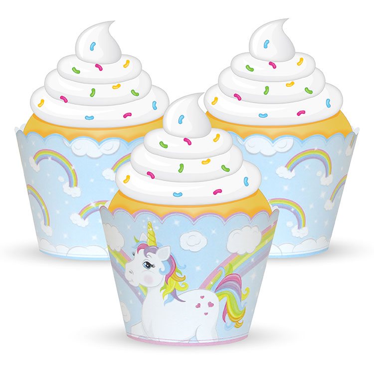Unicorn Cupcake Wrappers