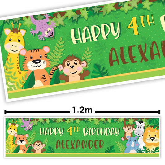 Jungle Personalised Banner