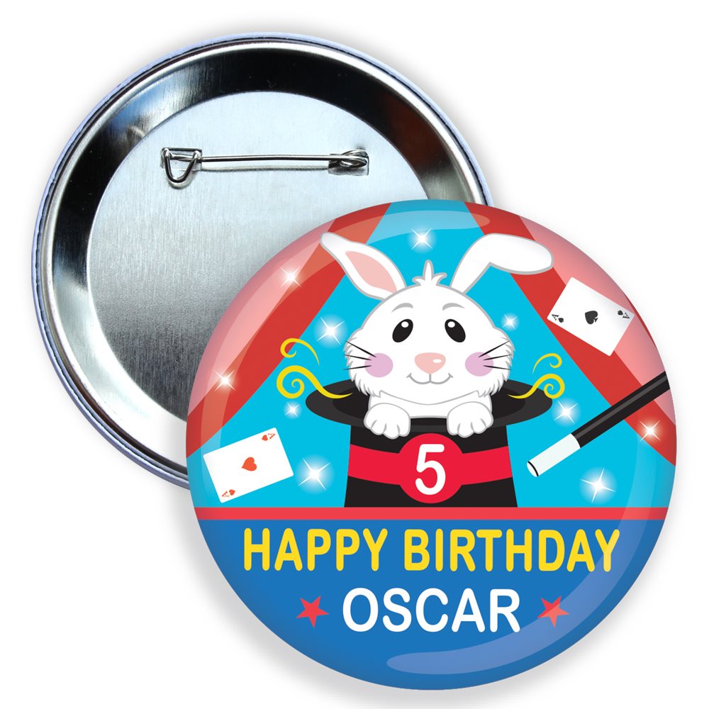 Magic Birthday Badge