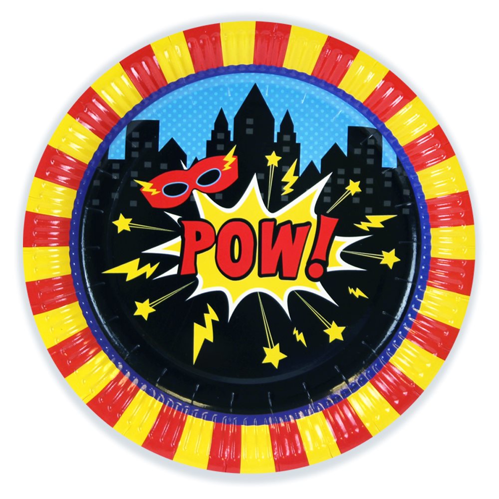 Super Hero Dinner Plate