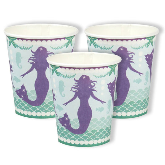 Mermaid Paper Cups